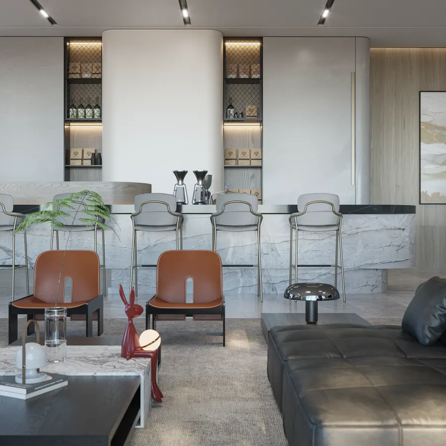 Club house interior