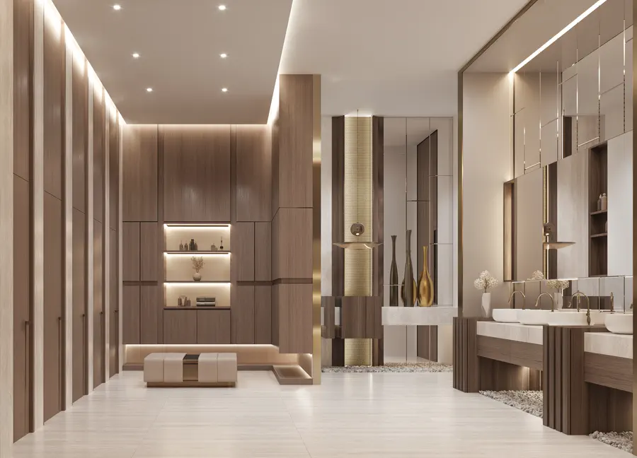 Spa and wellness suite